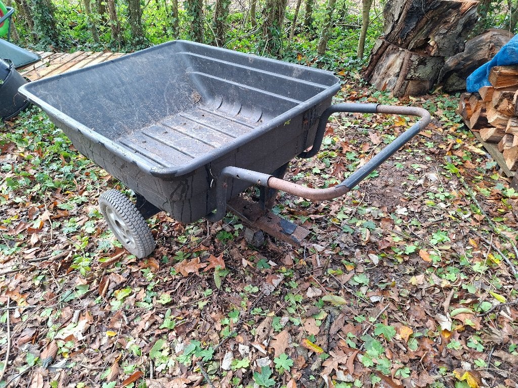 Remorque et scarificateur tracteur, Jardin & Terrasse, Enlèvement, Utilisé