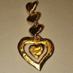 Mooi hangertje " Yves Saint Laurent ", Ophalen of Verzenden