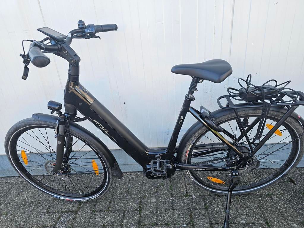Electrische fiets HUYSER Maleo D53  Romantic Black, Fietsen en Brommers, Elektrische fietsen, Zo goed als nieuw, 51 tot 55 cm