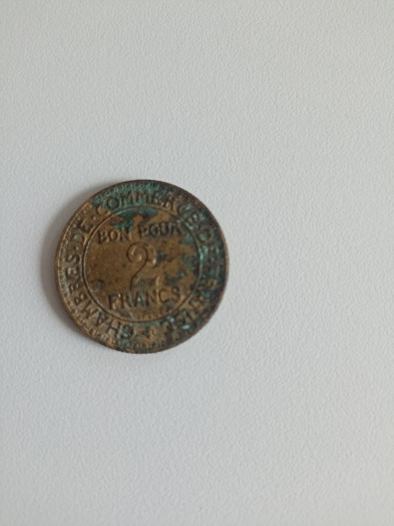 BON POUR 2 FRANCS 1927 + 1 FRANCS 1925, Enlèvement