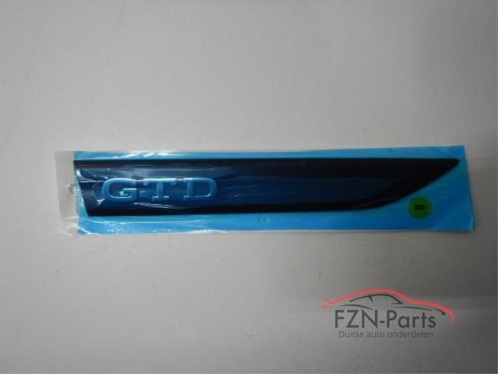 VW Golf 8 GTD Embleem Sticker Logo Zijscherm Rechts, Ophalen of Verzenden, Gebruikt