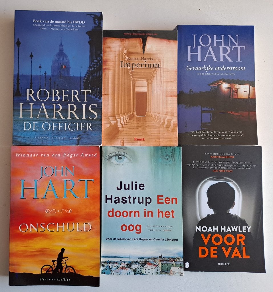 Thrillers & Detective & Oorlog (19), Enlèvement ou Envoi, Utilisé, Amérique