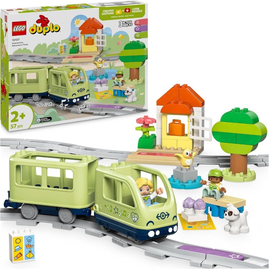 Neuf - Lego Duplo - Le train d’aventures interactif (10427), Enlèvement ou Envoi, Complet, Duplo, Ninjago