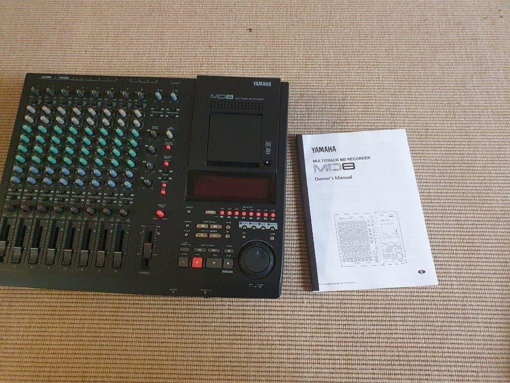 Enregistreur de mixage Yamaha MD8, Enlèvement, Utilisé, 5 à 10 canaux, Entrée micro