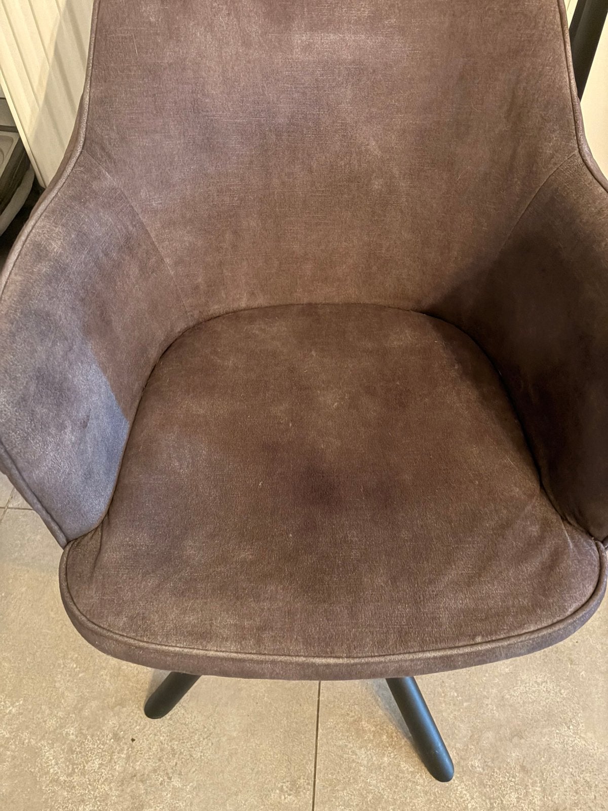 Eetkamerstoelen Goossens 4st grijs/groen, Huis en Inrichting, Ophalen, Gebruikt, Overige kleuren, Vier