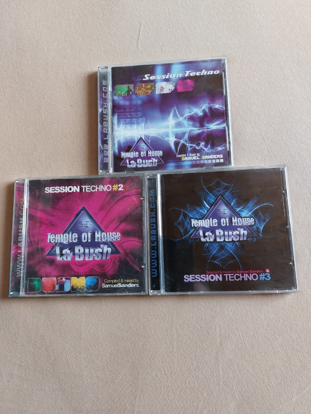 LA BUSH SESSION TECHNO 1+2+3, CD & DVD, Enlèvement ou Envoi, Comme neuf