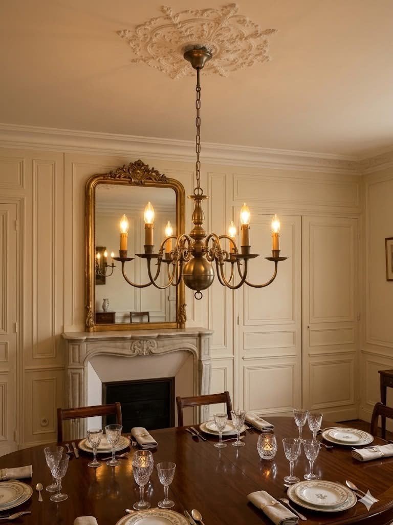 Lustre en étain, Enlèvement