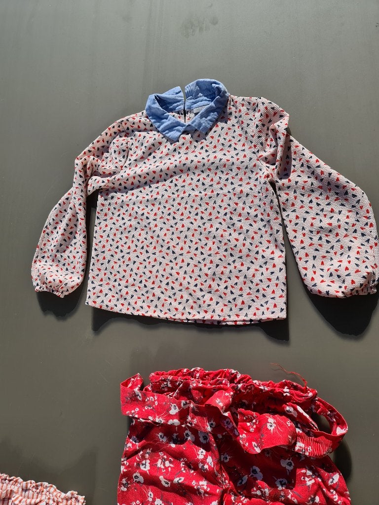 gekleurde longsleeve, hemd, polo, JBC 116, Kinderen en Baby's, Ophalen, Zo goed als nieuw