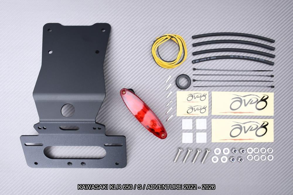 Support de plaque KAWASAKI KLR 650 / S / ADVENTURE 2022 2026, Enlèvement ou Envoi, Neuf
