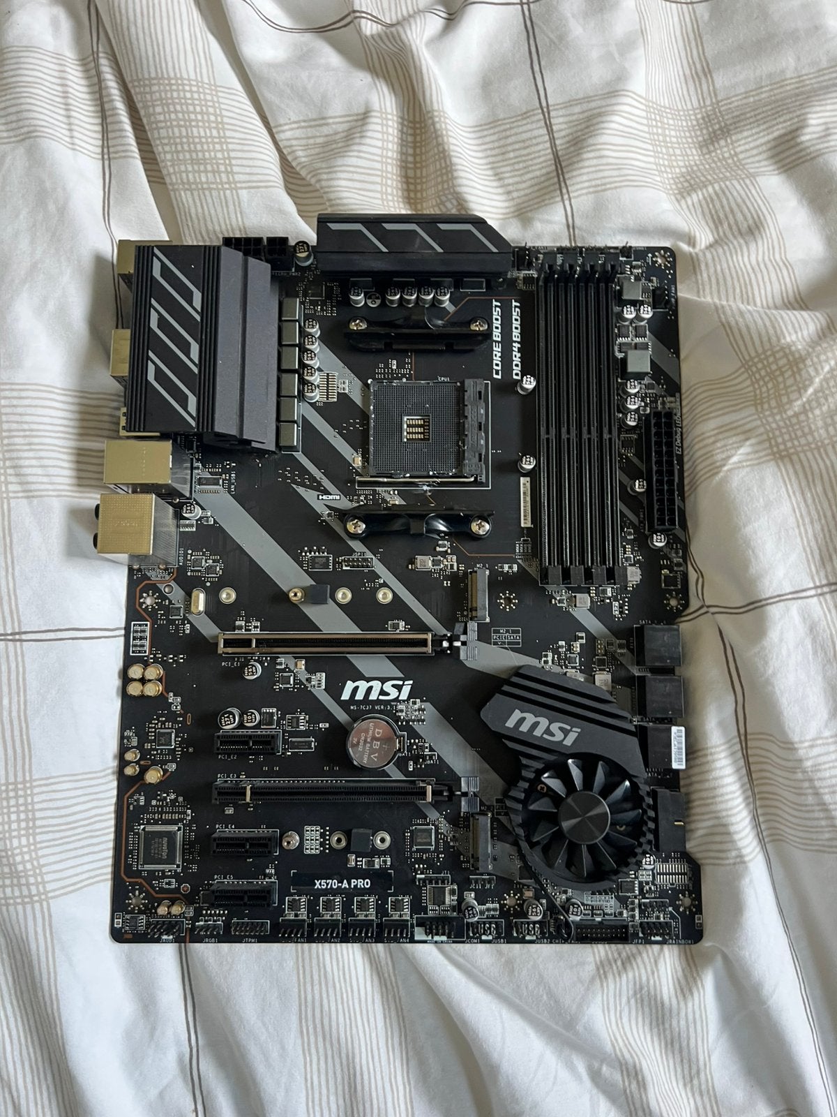 carte mere MSI X570 A Pro, Enlèvement ou Envoi, Comme neuf, AMD, DDR4