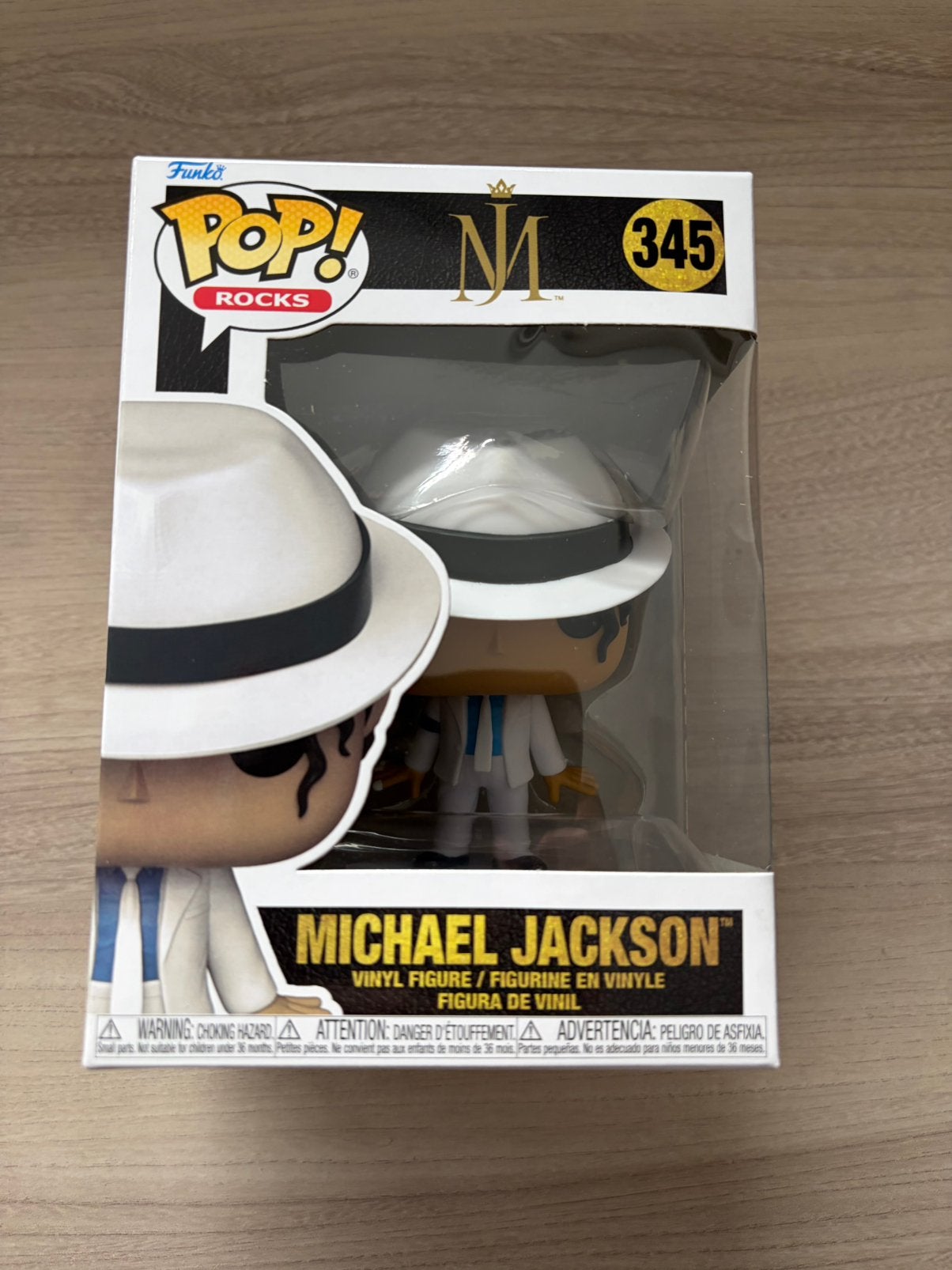 Funko Pop! Rocks Michael Jackson #345 Smooth Criminal Vinyl, Verzamelen, Ophalen of Verzenden, Zo goed als nieuw