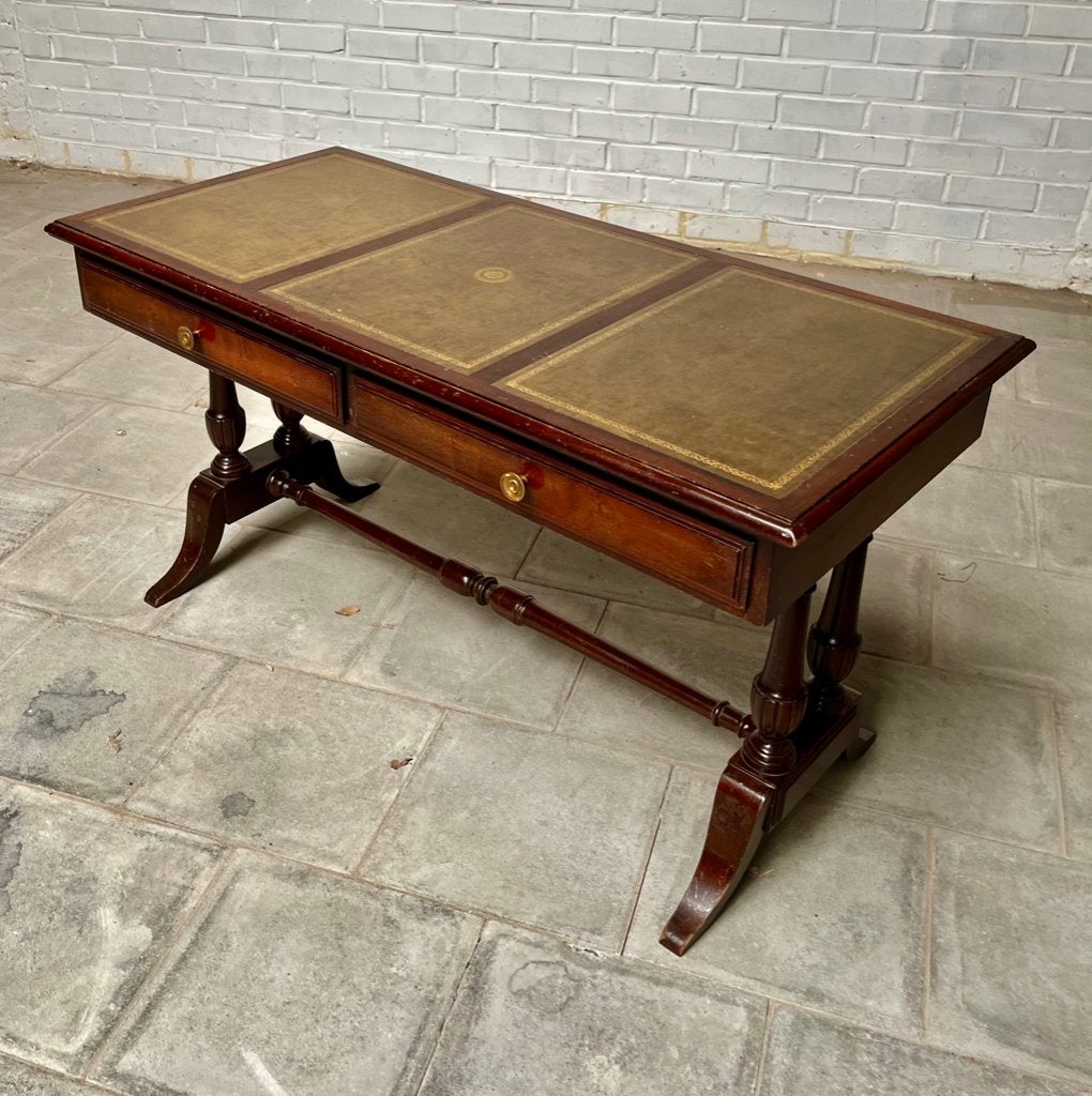 Salontafel Engelses stijl., Huis en Inrichting, Tafels | Salontafels, Ophalen, 50 – 75, Gebruikt, 100 tot 150 cm