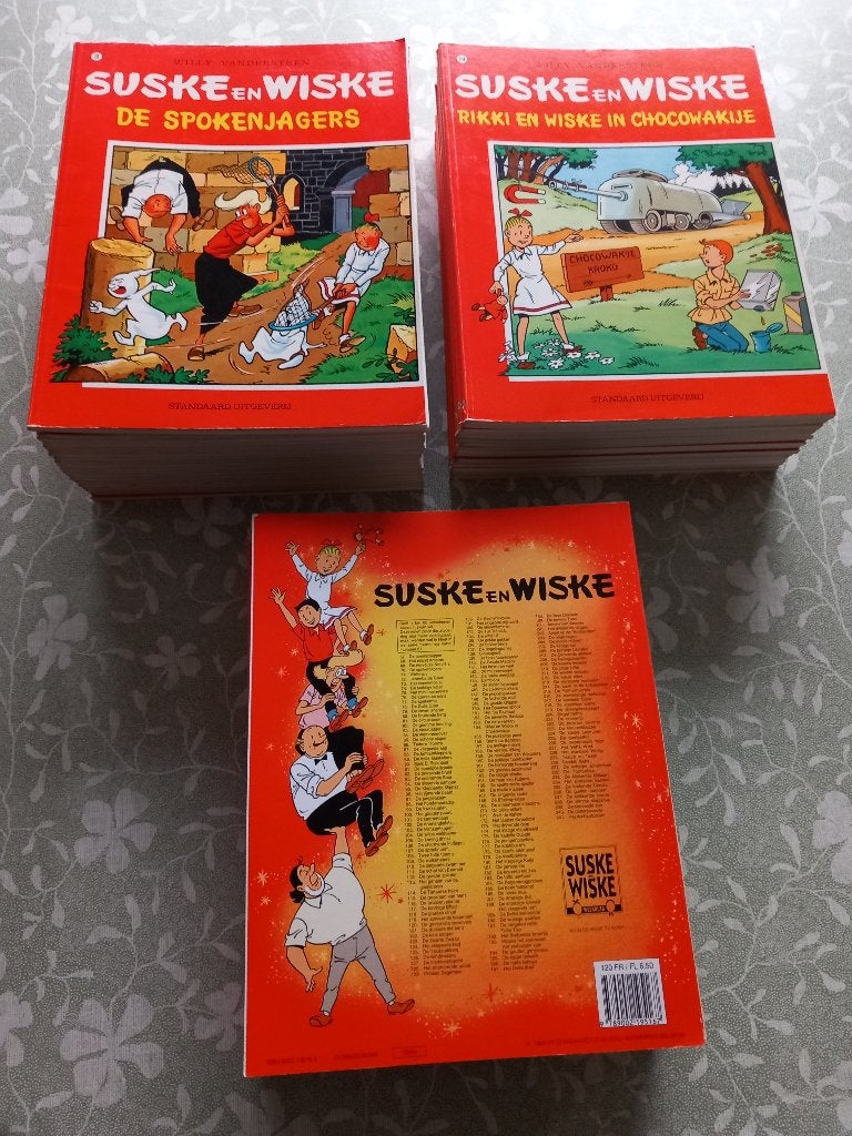 55 Suske en Wiske strips ( Als Nieuw ), Boeken, Stripverhalen, Meerdere stripboeken, Ophalen, Zo goed als nieuw, Willy vandersteen