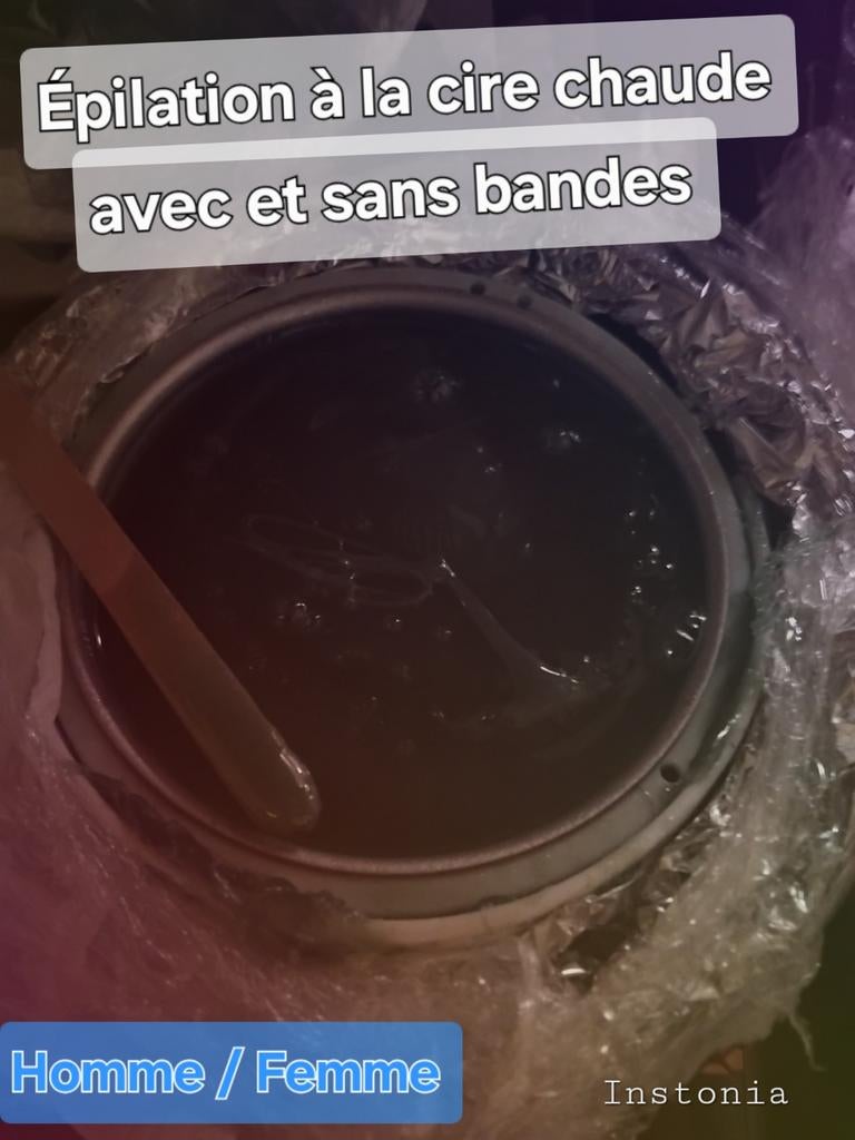 Épilation à la cire