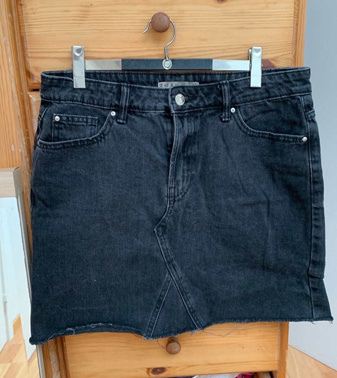 Jeans rokje zwart maat 40, Kleding | Dames, Rokken, Ophalen, Zo goed als nieuw