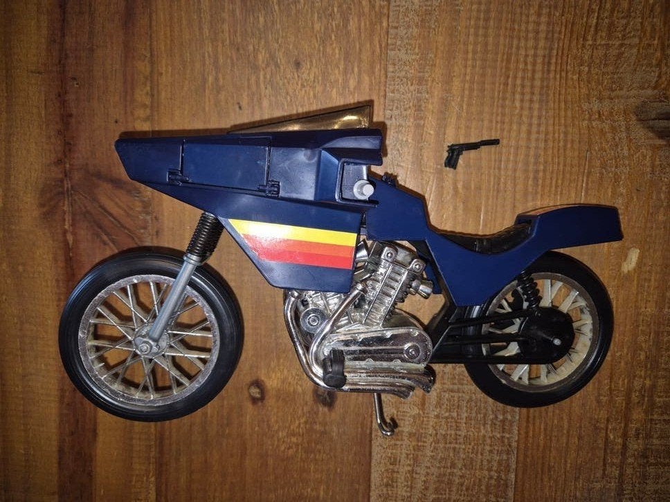 Mattel Big Jim secret agent vintage motorcollectie jaren 80, Verzamelen, Speelgoed, Ophalen of Verzenden, Gebruikt