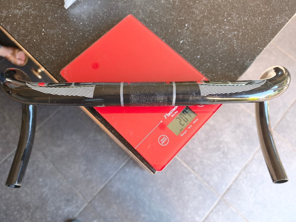 Carbon stuur racefiets 31,8 * 42, Fietsen en Brommers, Fietsonderdelen, Overige merken, Gebruikt, Stuur, Ophalen of Verzenden