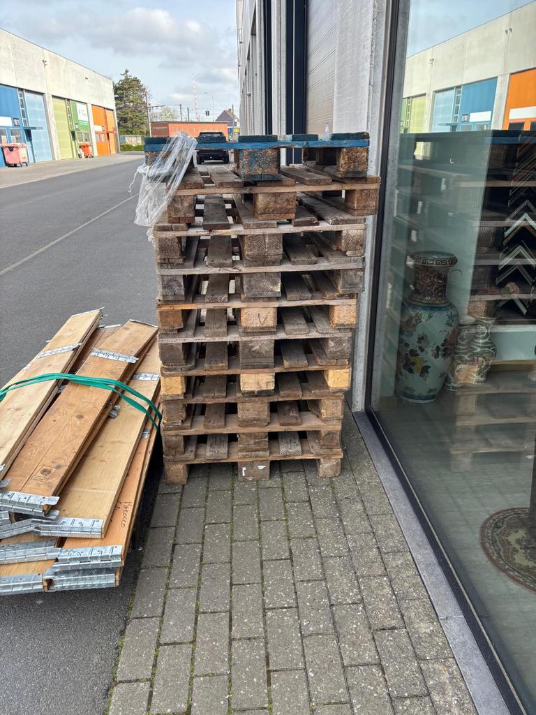 Europallet 10x, Ophalen, Gebruikt