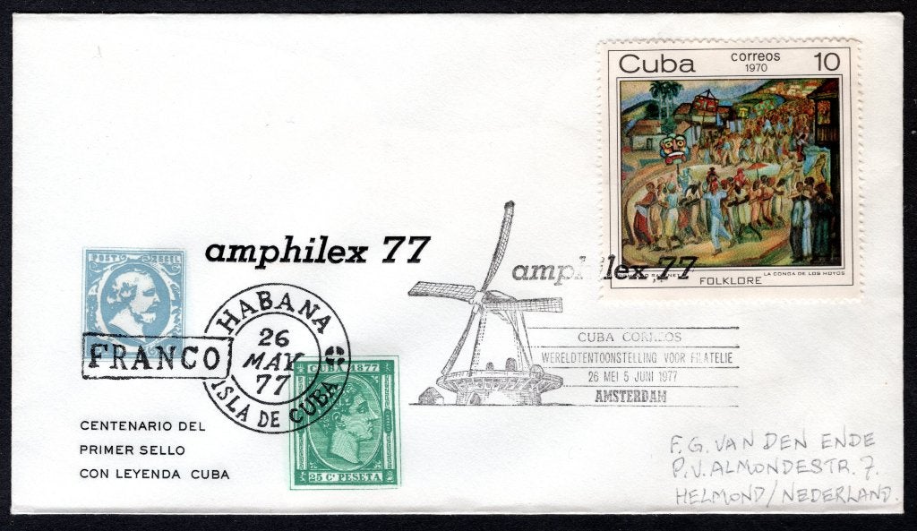CUBA Yt. 1446 Amphilex 77, Verzenden, Gestempeld, Zuid-Amerika