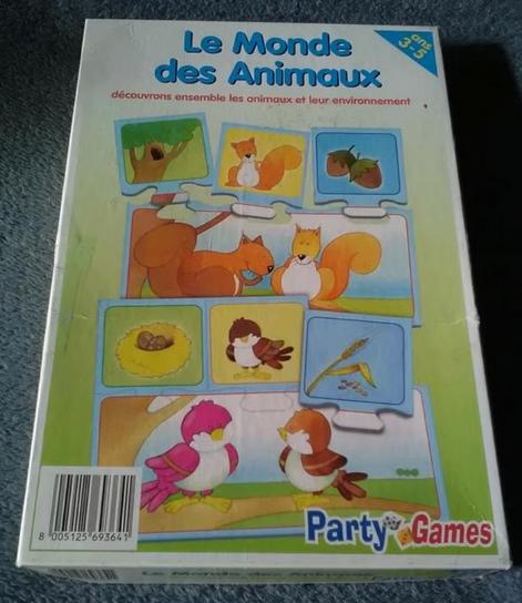Game Animal World 3-5 jaar, Ophalen of Verzenden, 10 tot 50 stukjes, Gebruikt, 2 tot 4 jaar