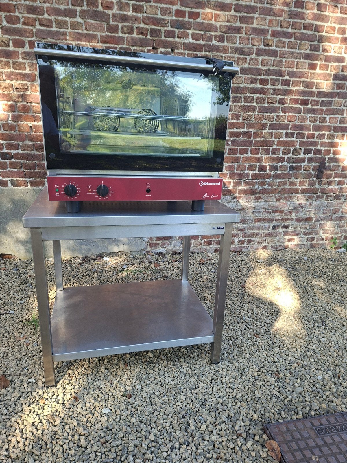 Nouveau four à convection Diamond Brio line, Enlèvement