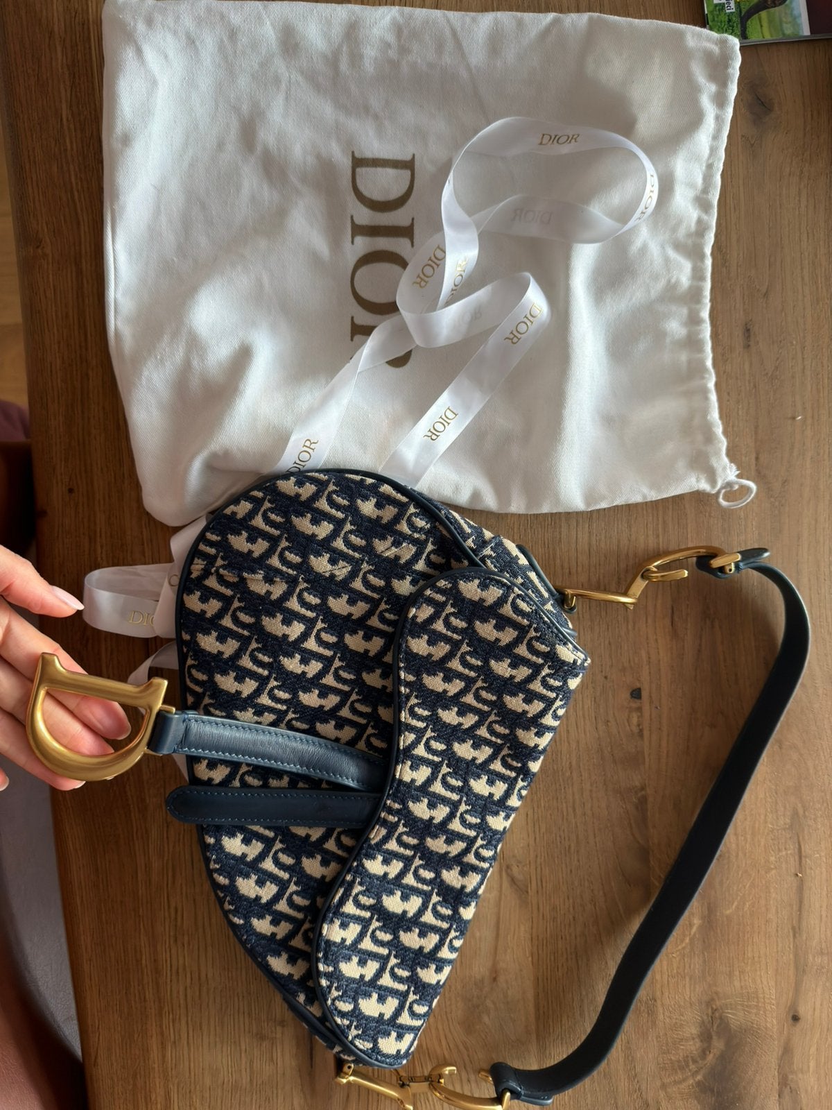 Saddle bag dior, Handtassen en Accessoires, Ophalen of Verzenden, Zo goed als nieuw