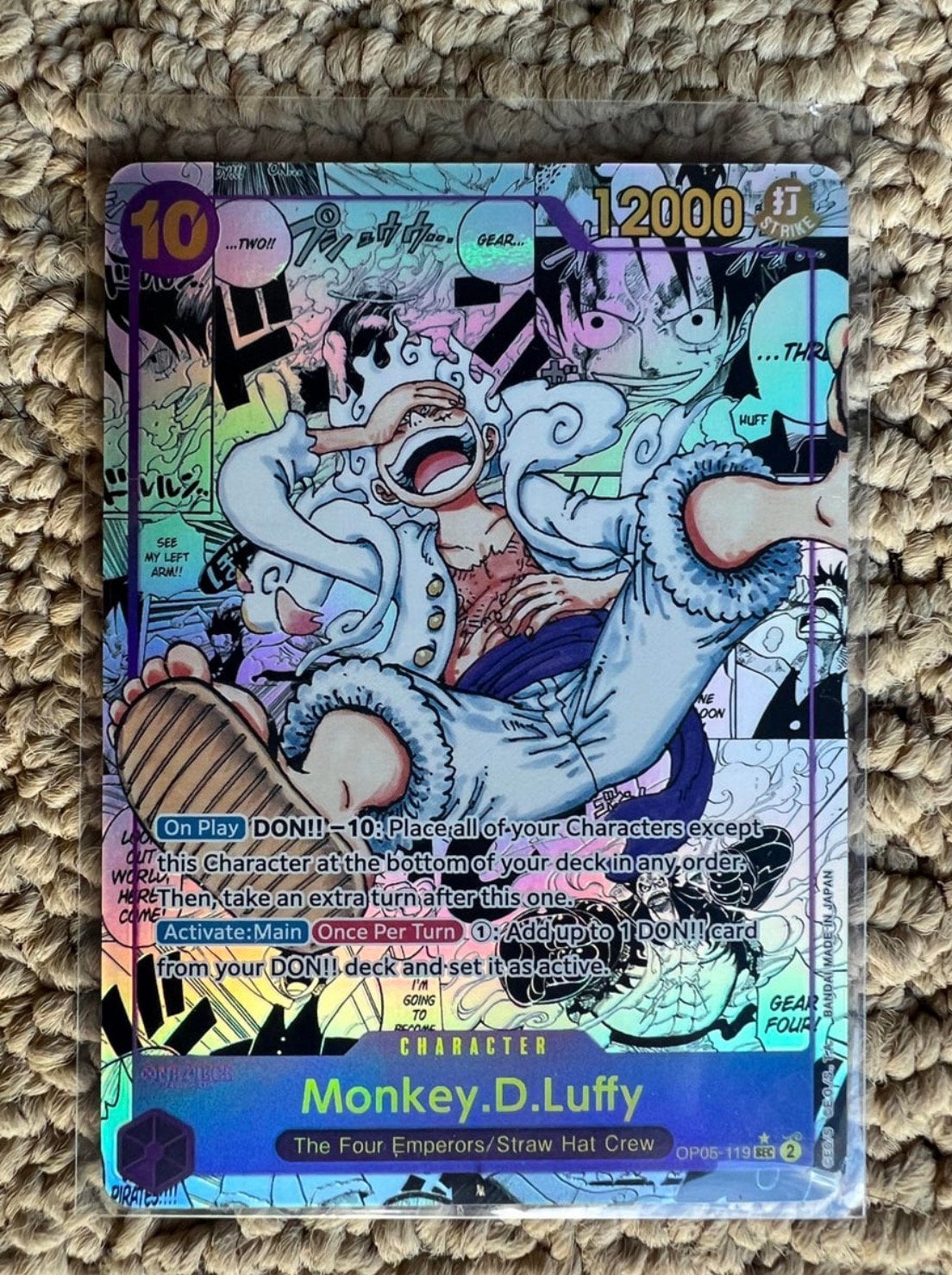 ONE PIECE TCG, Ophalen of Verzenden, Zo goed als nieuw