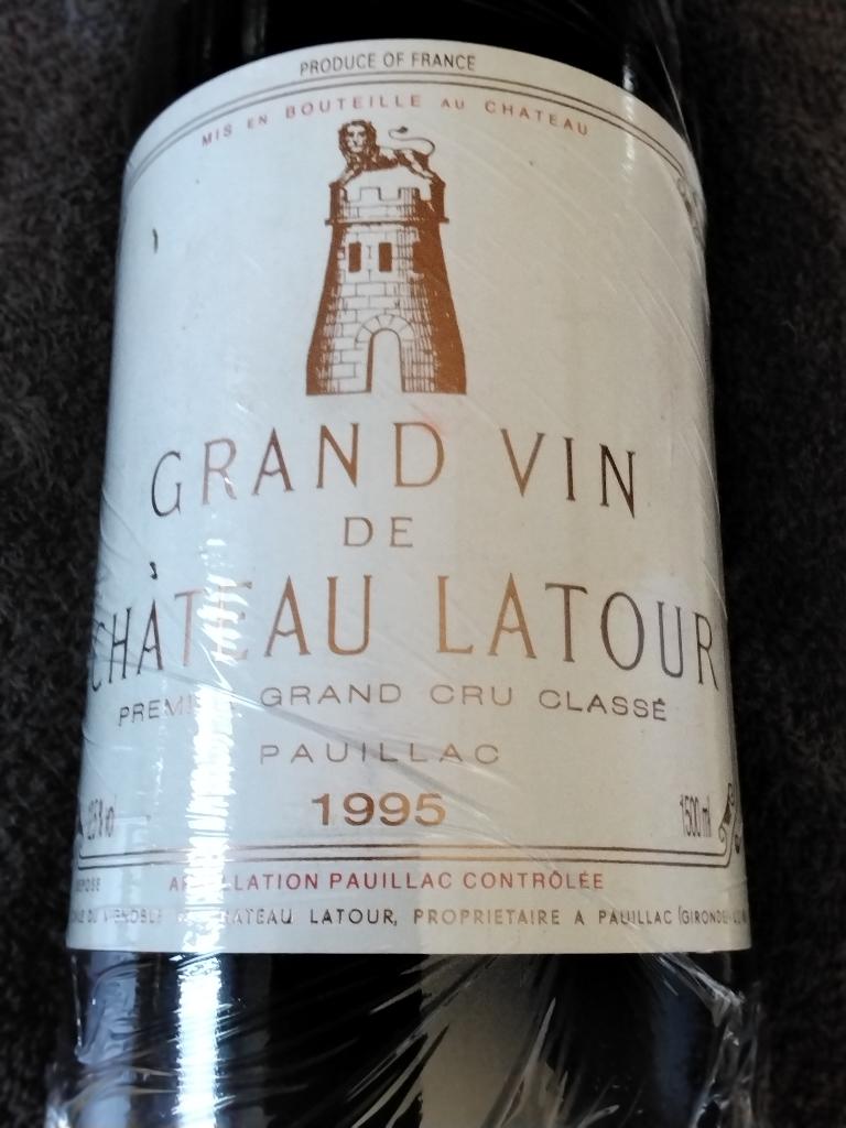 Magnum château latour 95, Pleine, Comme neuf, Enlèvement, Vin rouge