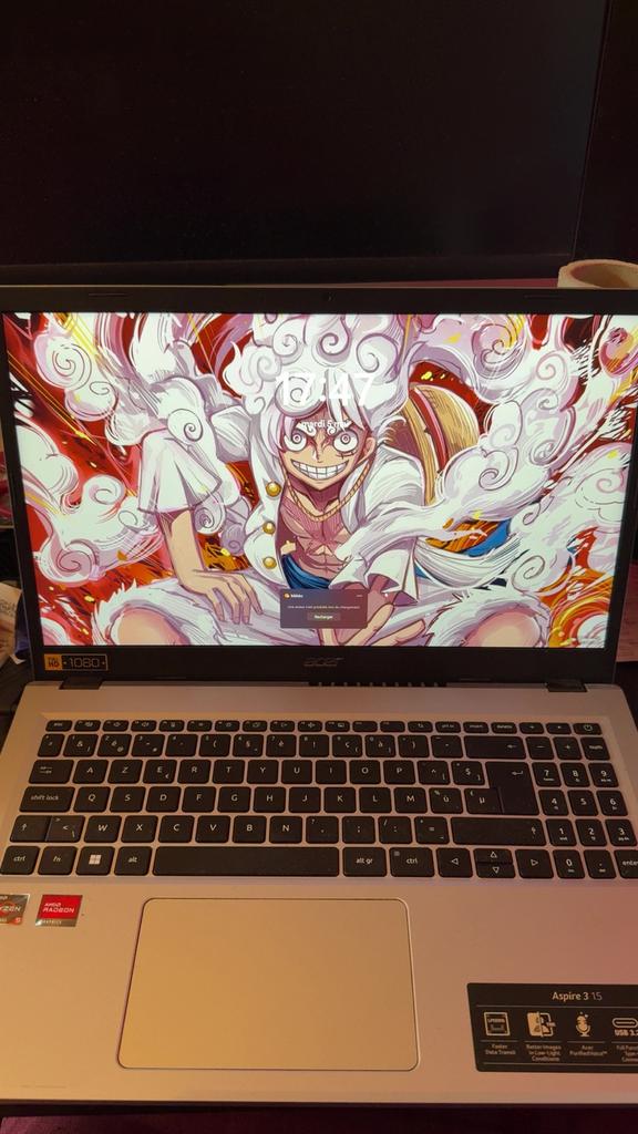 Acer aspire 3 A315-24P 500 GB SSD, Ophalen, Gebruikt, 15 inch, 8 GB