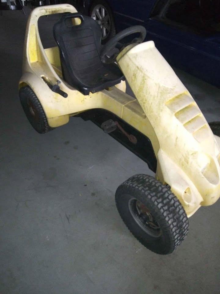 go kart, Ophalen, Gebruikt, Berg