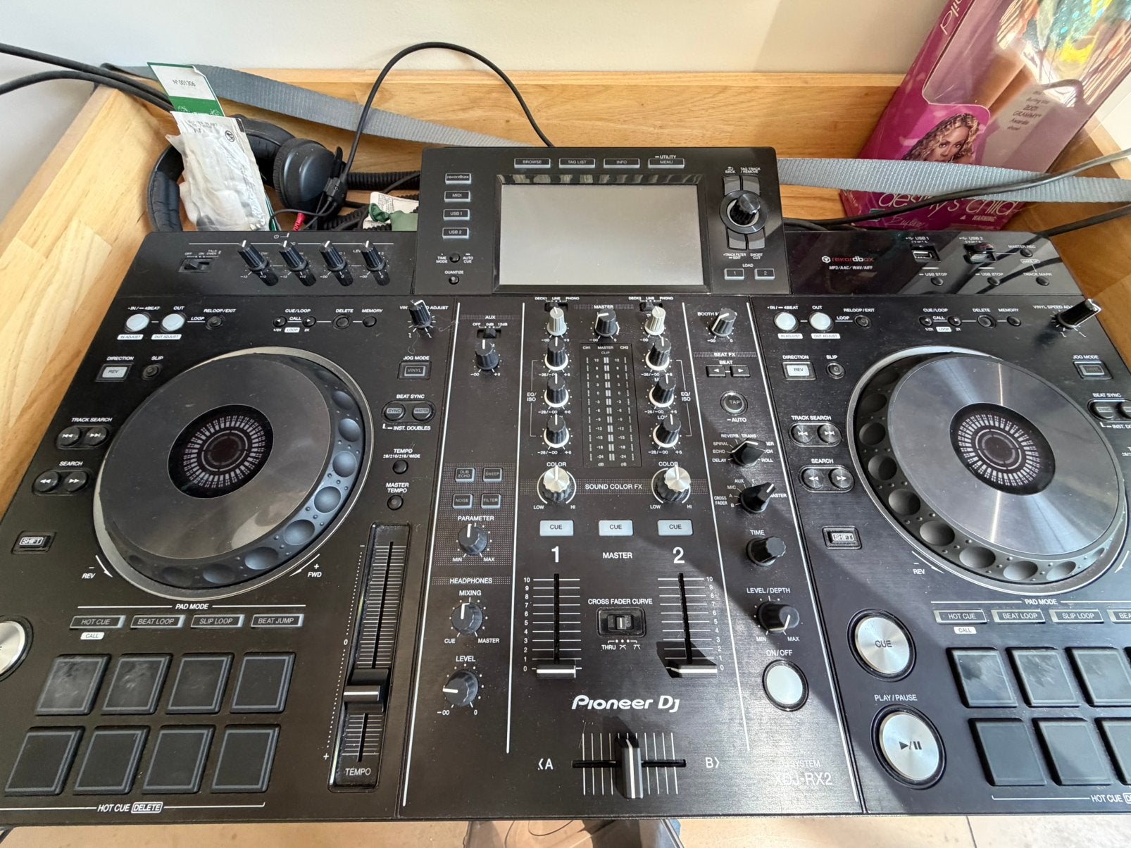 Pioneer XDJ RX2 + decksaver & Case, Musique & Instruments, Enlèvement, Comme neuf, Pioneer