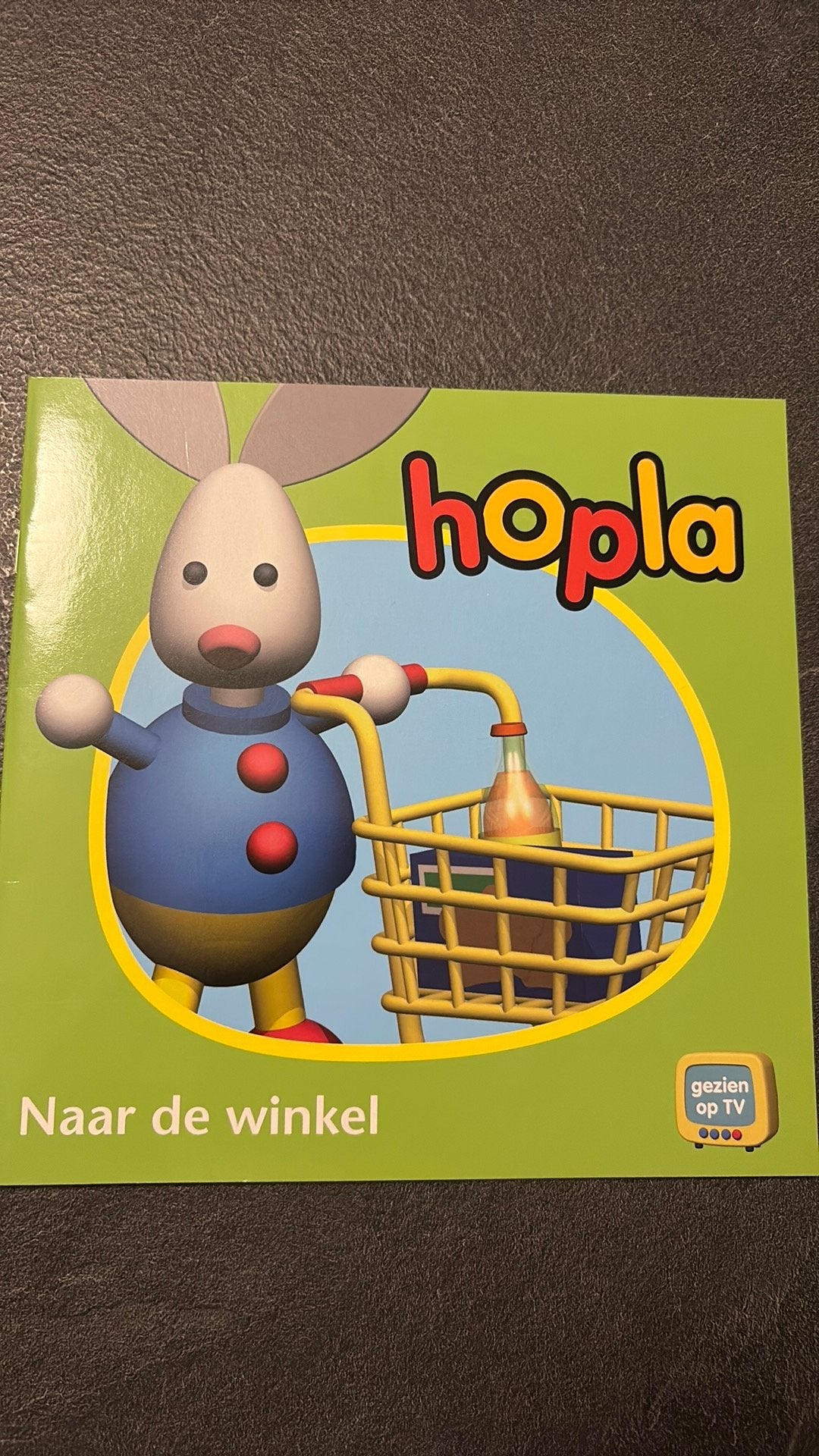 Boek hopla, Ophalen, Zo goed als nieuw
