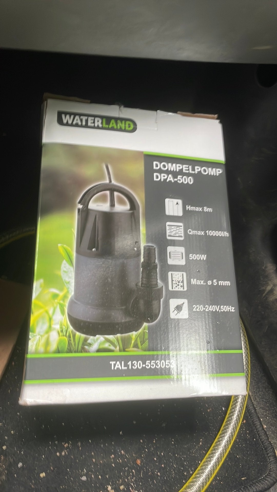 Dompelpomp, Jardin & Terrasse, Pompes à eau, Enlèvement, Comme neuf, Pompe à eaux claires