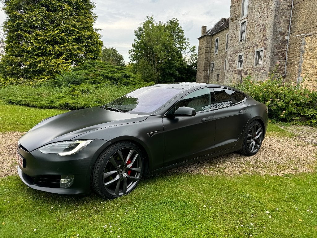 Tesla Model S Ludicrous+ 776 pk P90D uit 2016, Auto's, Automaat, Euro 6, Overige kleuren, Model S