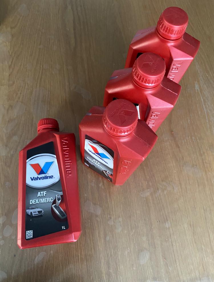 Huile de boîte automatique Valvoline, (lot 4x1 litre = 28€), Enlèvement ou Envoi
