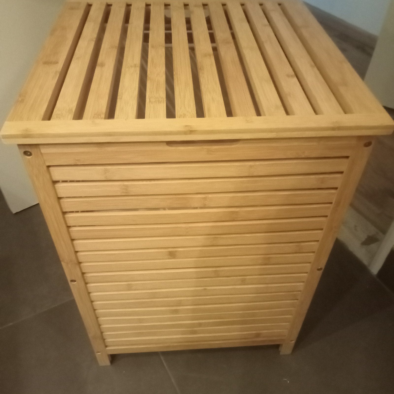houten kist, Ophalen