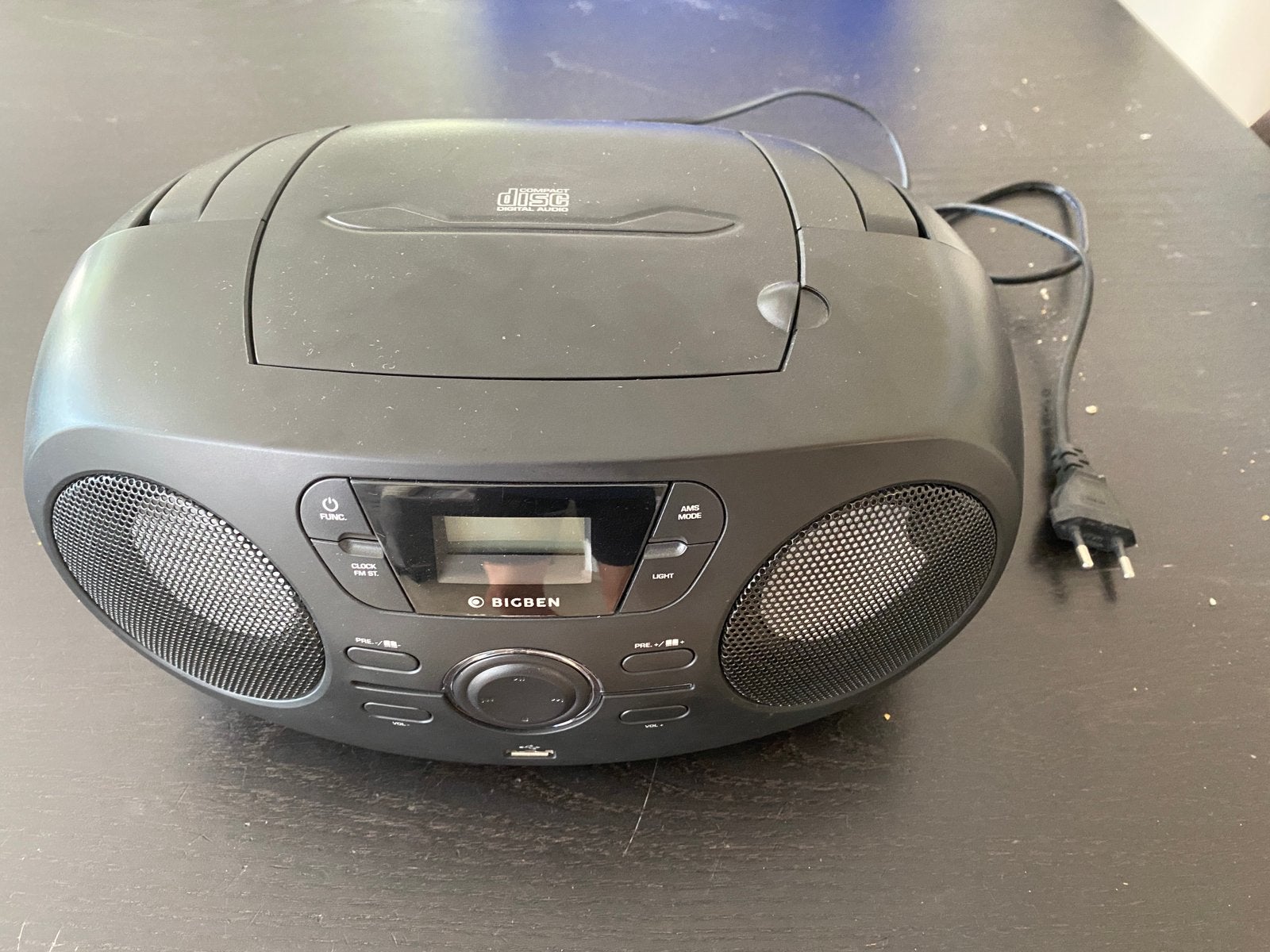 Bigben radio, Ophalen, Zo goed als nieuw, Radio, Met cd-speler