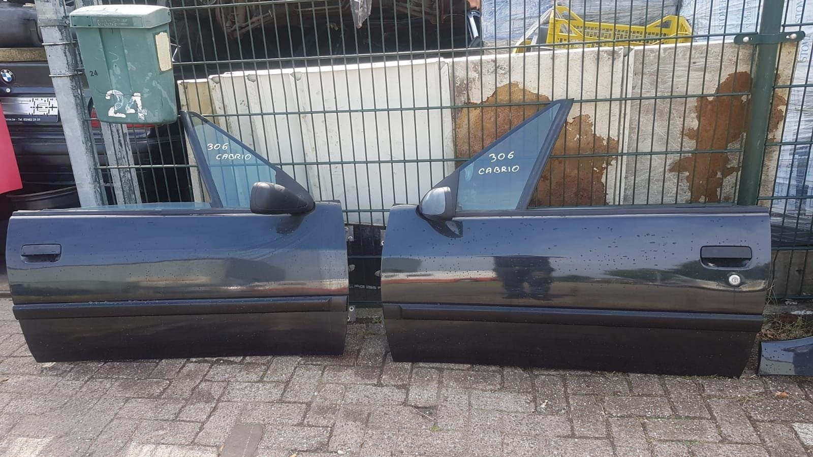PEUGEOT 306 CABRIOLET PORTIEREN BJ 1995, Auto-onderdelen, Gebruikt, -, Deur, -