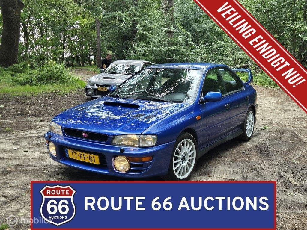 Subaru Impreza | 1998 | Route 66 Auctions, Auto's, Subaru, Zwart, Bedrijf, Handgeschakeld