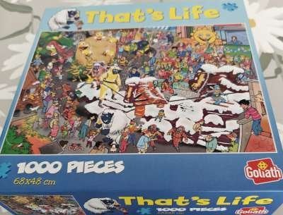 puzzel van 1000 stuks, Ophalen, 500 t/m 1500 stukjes, Zo goed als nieuw, Legpuzzel