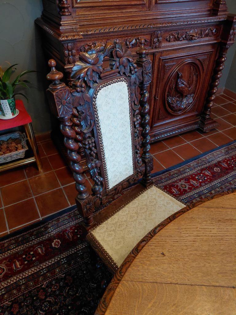 jacht tafel met bijpassende stoelen 19de eeuw, Antiek en Kunst, Ophalen