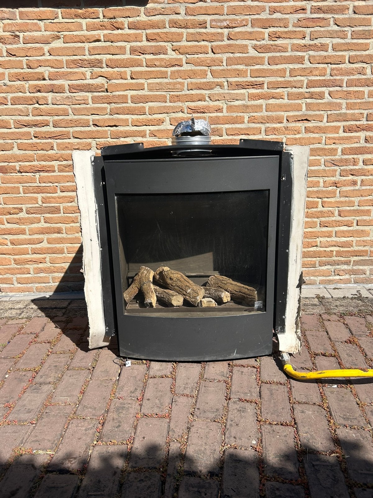 Gaskachel, Ophalen, Gebruikt, Inbouwhaard, Gashaard