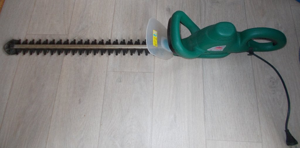 Heggenschaar gelijk Nieuw Zaagblad 70 cm, Jardin & Terrasse, Enlèvement, Comme neuf, Électrique