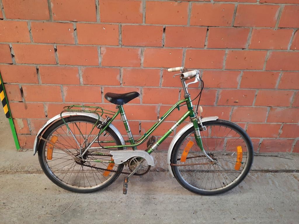 Vintage kinderfiets - fietsenmaker "De zwaluw" te reet, Ophalen, Jaren '60 of nieuwer, Velgrem, Onbekend