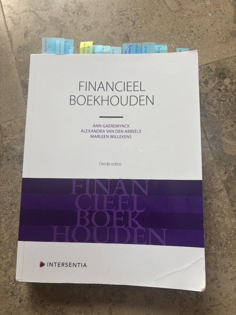 Financieel boekhouden, Boeken, Ophalen of Verzenden, Gelezen, Hoger Onderwijs