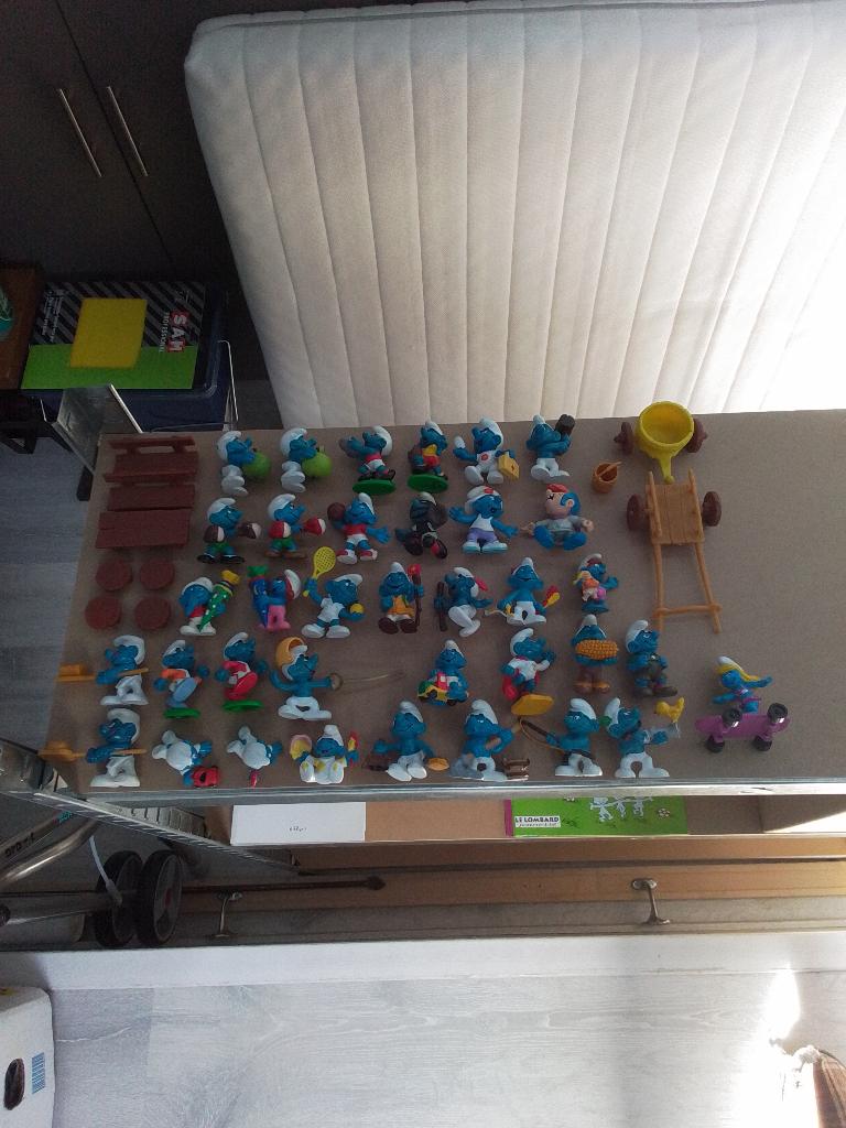 smurf vendu en lot ou à la pièce, faire offre sérieuse ., Envoi, Comme neuf, Différents Schtroumpfs, Poupée, Figurine ou Peluche