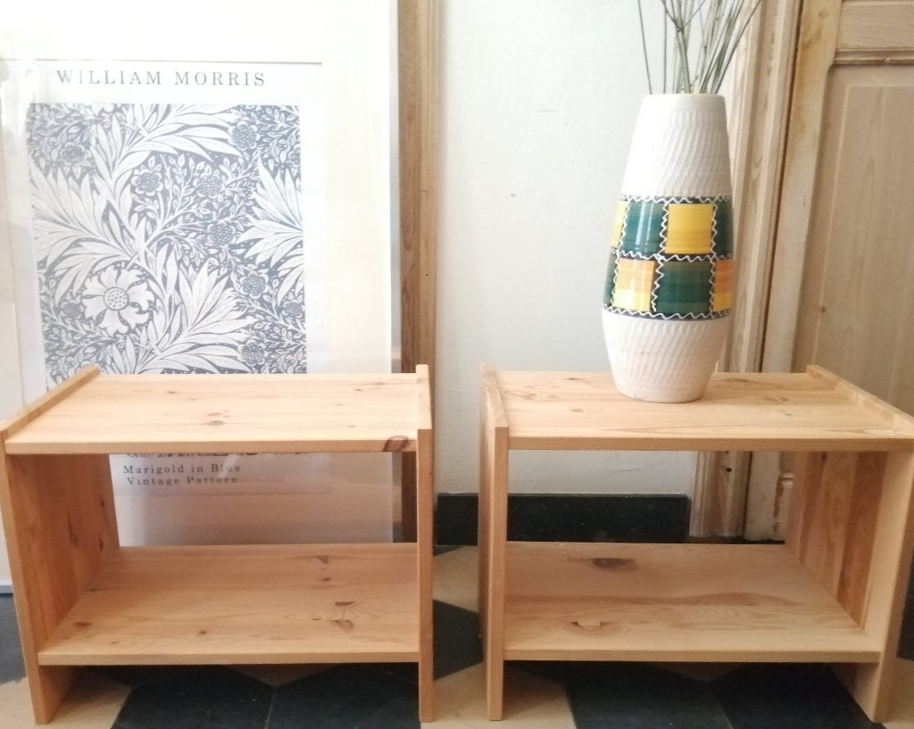 vintage IKEA nachttafeltjes RAST setprijs, Ophalen