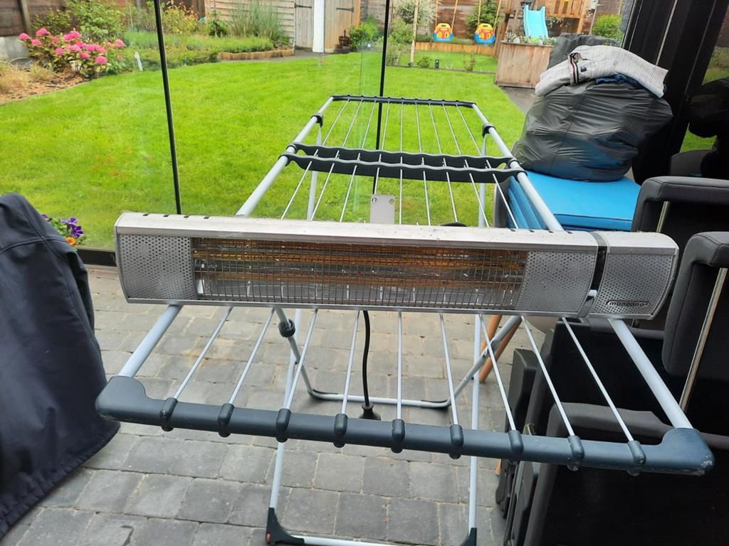 heater/terrasverwarming, Enlèvement