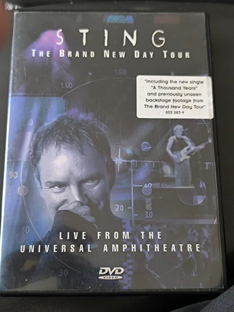 DVD Sting, The Brand New day tour, Enlèvement ou Envoi, Utilisé