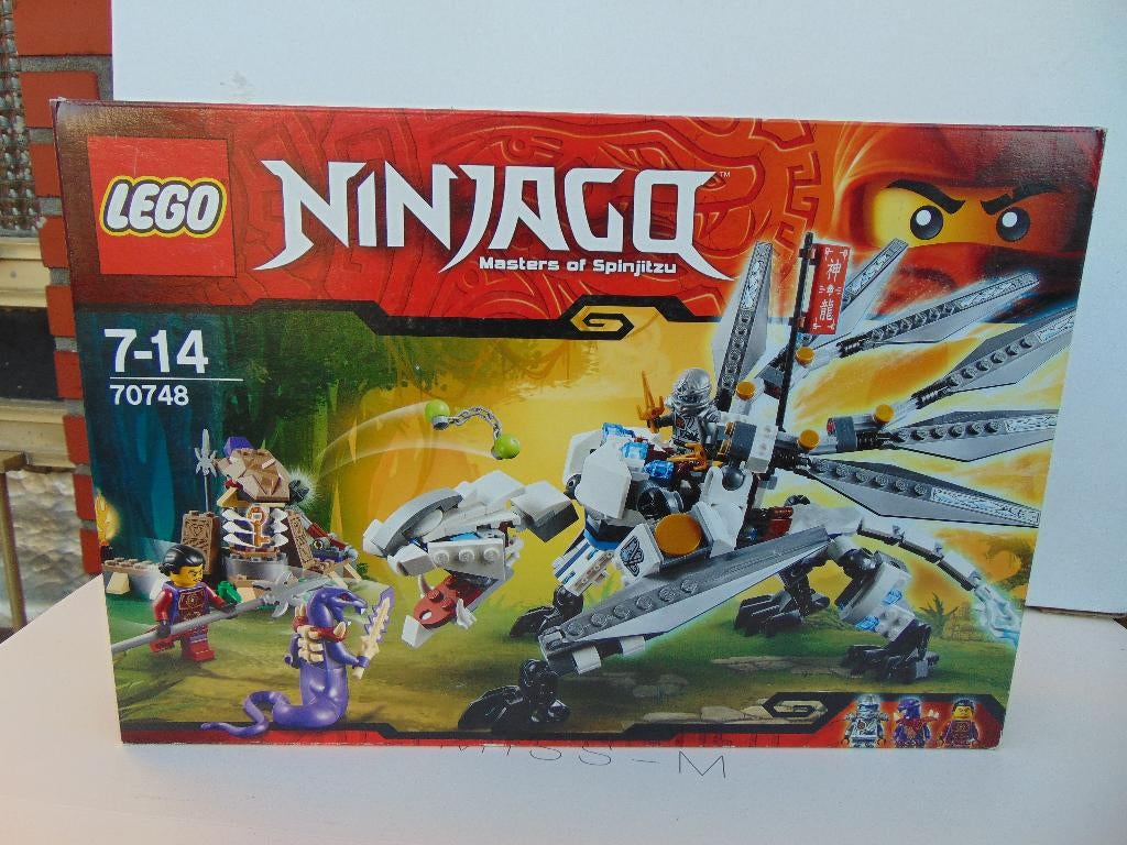 LEGO 70748 Ninjago Titanium Draak - Nieuw in de doos. sealed, Ophalen of Verzenden, Nieuw, Complete set, Lego